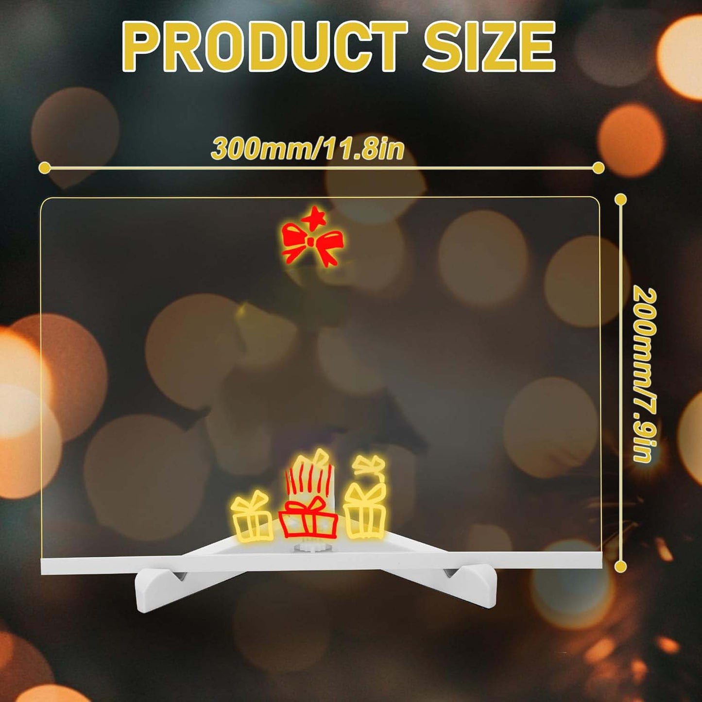 LED Glow Drawing Board for Kids by DaMart.pk - Creative and Fun Educational Toy