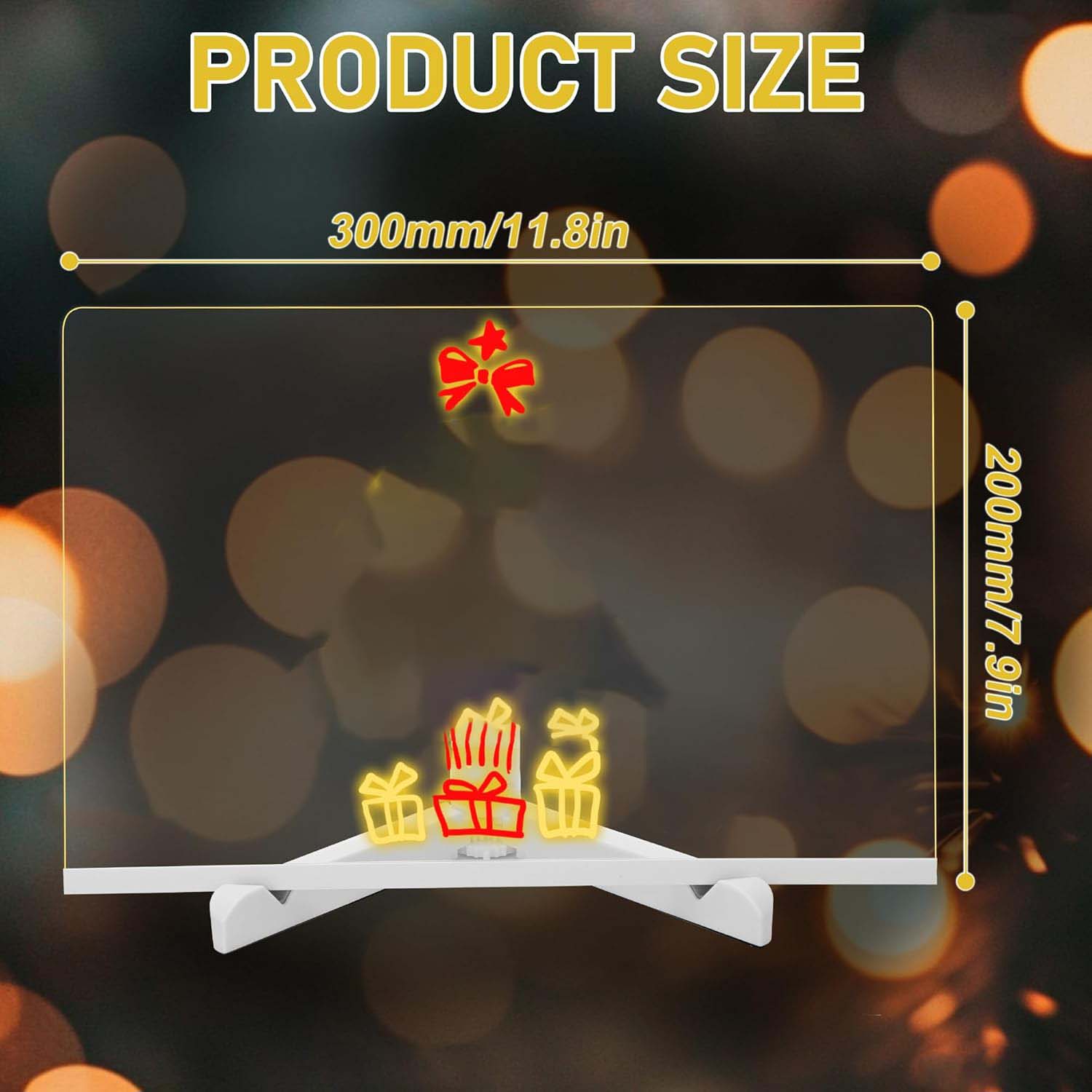 LED Glow Drawing Board for Kids by DaMart.pk - Creative and Fun Educational Toy