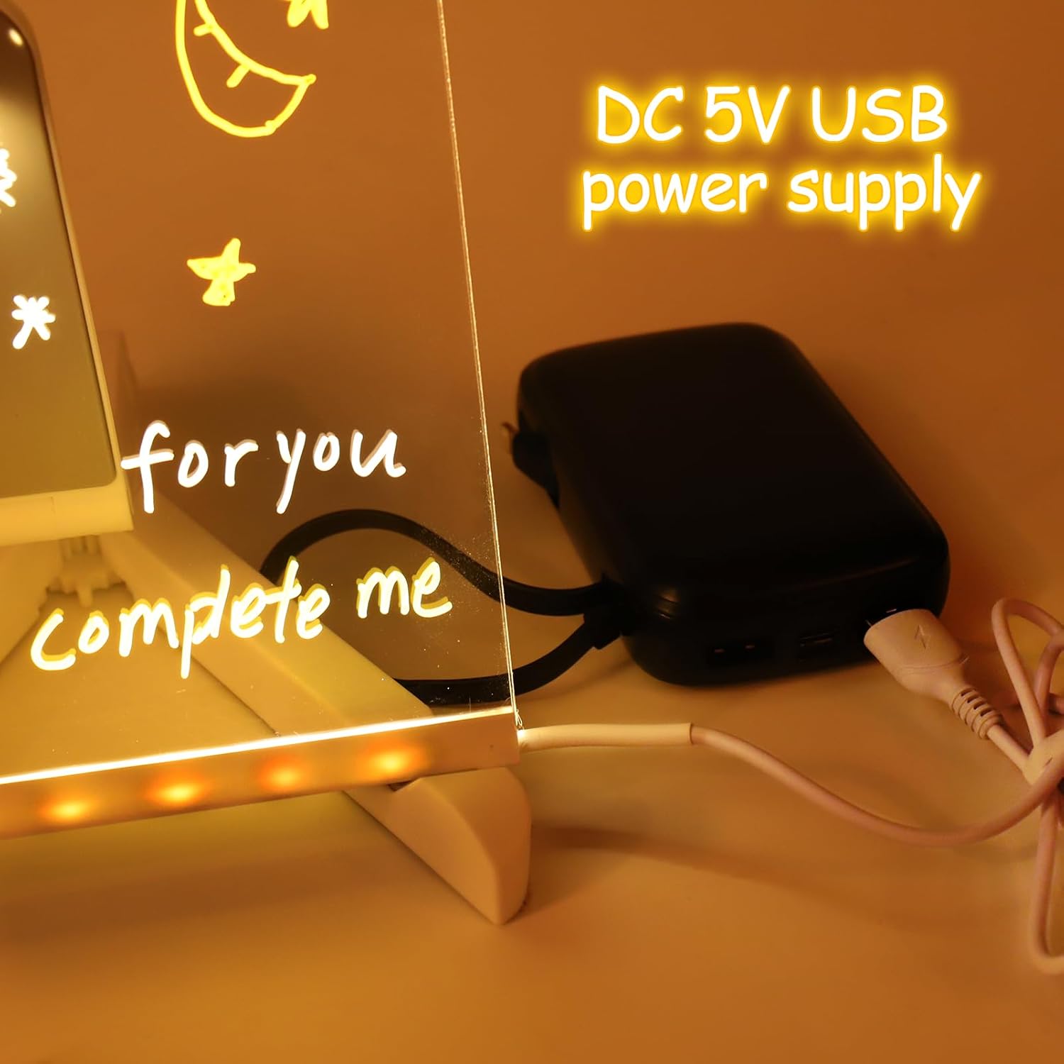 LED Glow Drawing Board for Kids by DaMart.pk - Creative and Fun Educational Toy