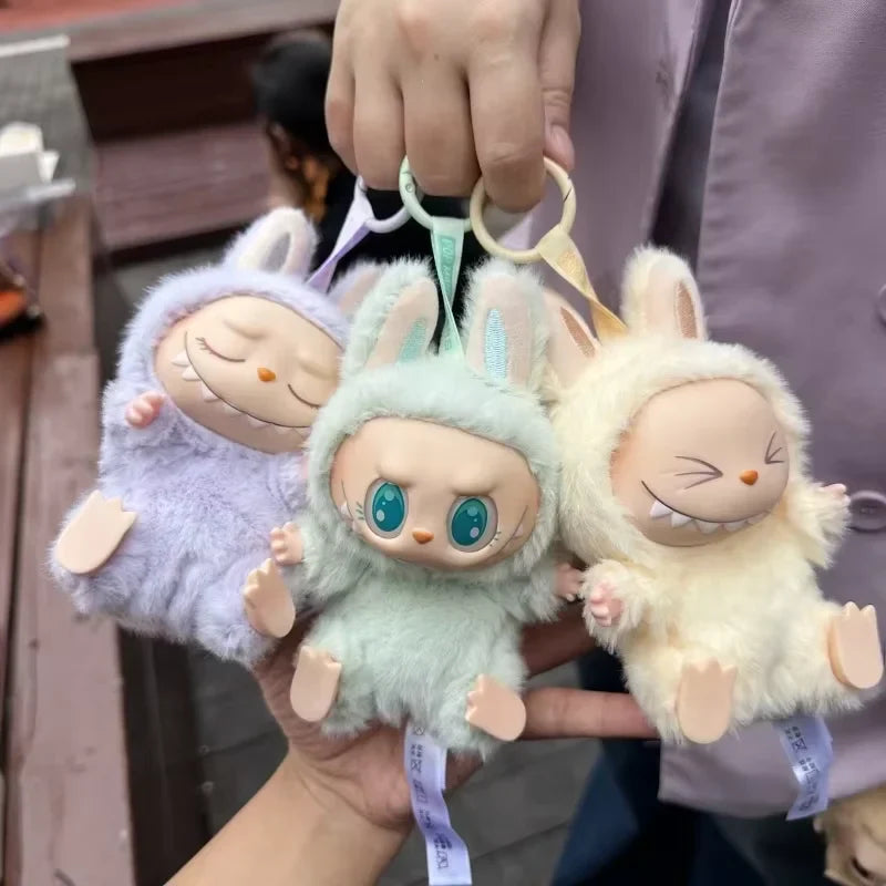 Labubu Monster Plush Keychain – Have a Seat Series