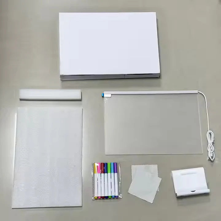 LED Glow Drawing Board for Kids by DaMart.pk - Creative and Fun Educational Toy