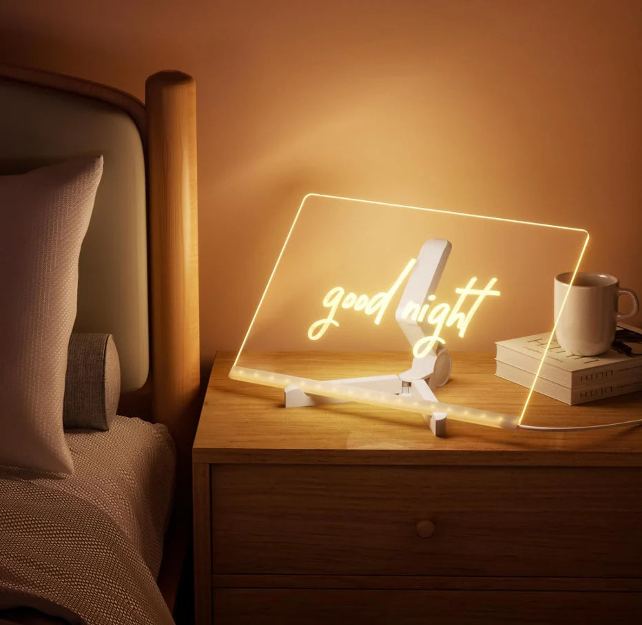 LED Glow Drawing Board for Kids by DaMart.pk - Creative and Fun Educational Toy