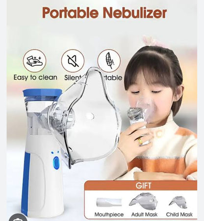 Portable Ultrasonic Mesh Nebulizer (JSL-W302) – Silent Handheld Inhaler for Adults & Kids